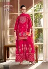 Vriti By Rangoon Rayon Print Top With Bottom Dupatta